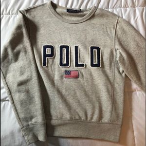 Vintage Polo Crewneck Sweatshirt